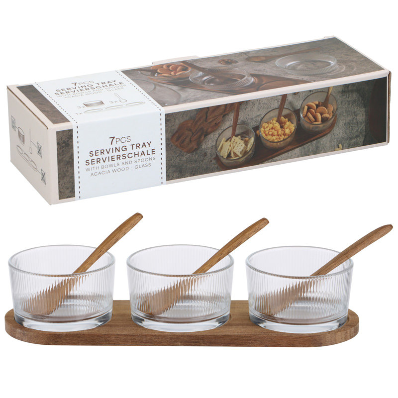 Urbn-Chef Glass Serving Dish