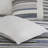 Serena Navy/Gray Standard 100% Cotton 3-Piece King/Cal King Duvet Cover Set-1398171577