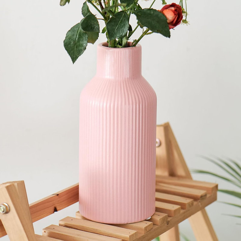 Ceramic Table Vase, Pink