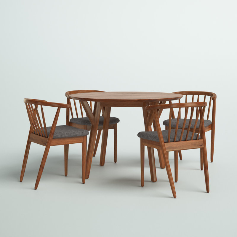 Guimond 4 - Person Four Leg Dining Set