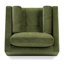 Fauteuil en velours de 42 po Napa-1639586779