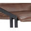 Webber Upholstered Stool with Metal Frame-238134712-238134710