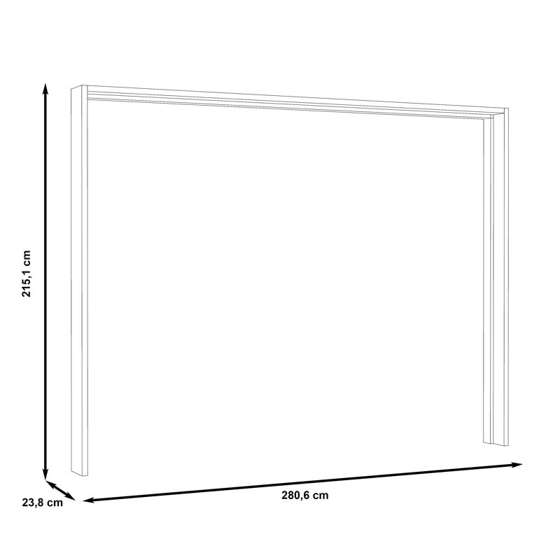 Duchamp 280.6cm Closet System
