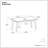 Draper 66"W Solid Wood Mid-Century Modern Rectangle Dining Table, Seats 6-565260214
