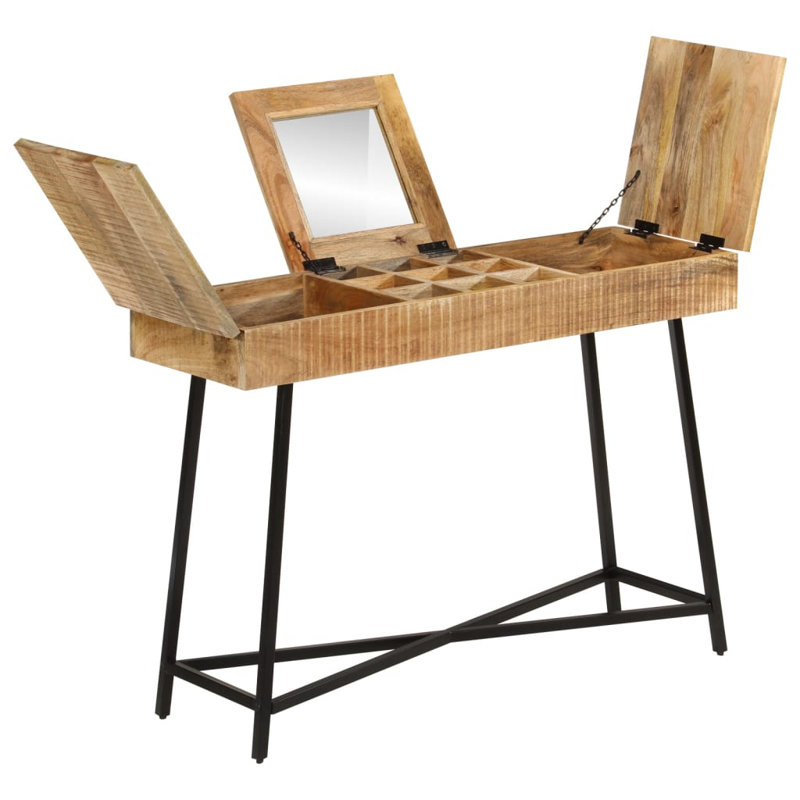 Kempas Dressing Table with Mirror
