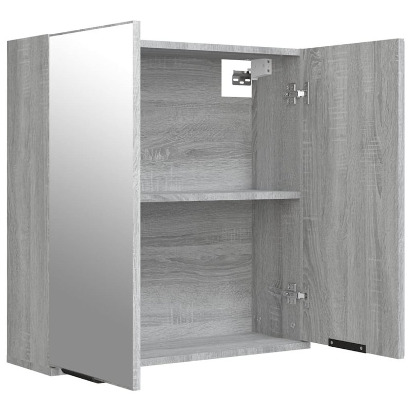 Jimbo Bathroom Cabinet, Grey Sonoma