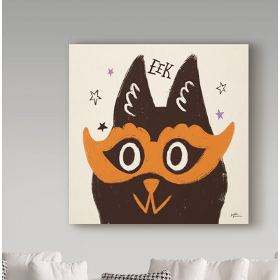 «Spooktacular VI» par Janelle Penner, reproduction d'art graphique sur toile tendue