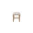 Frosted Glass Console Table With 3 Stools