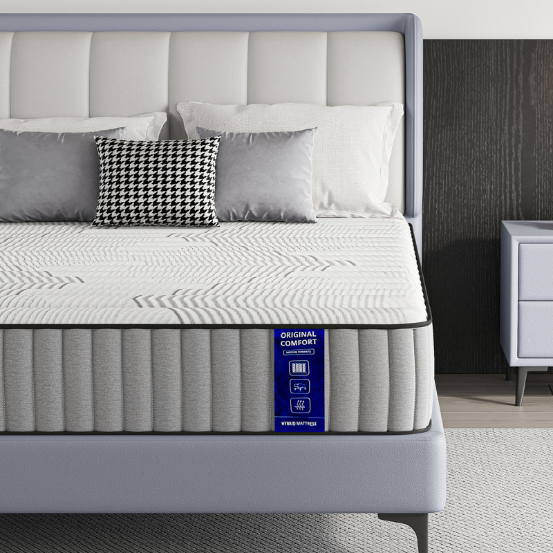  Matelas hybride moyen 10,5 "Egohome, Grand
