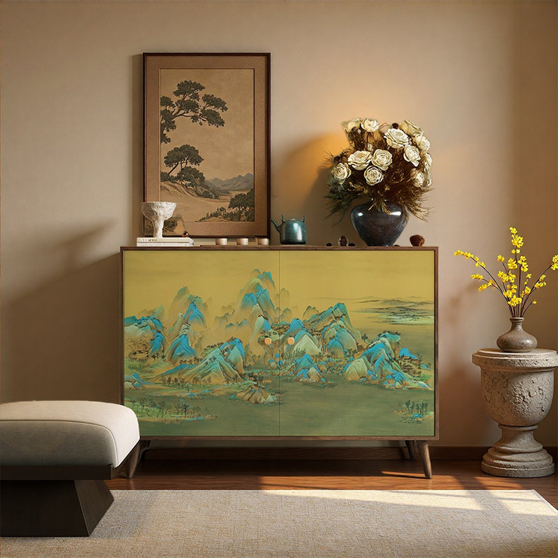 Versatile Pine Top Cabinet