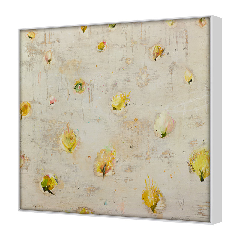 Splendour 4 Print by Atkinson, Sarah, 36'' H x 36'' W, White Floater Framed