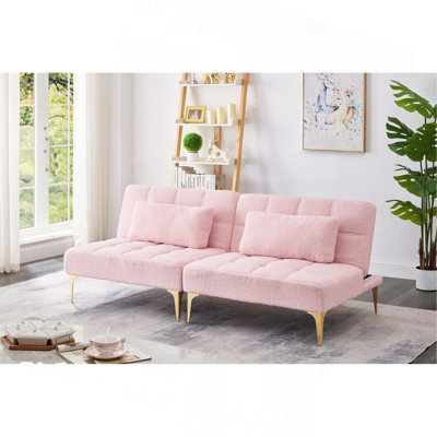 Convertible Sofa Bed With Versatile Design And Comfortable Support, Ideal For Small Spaces And Multiple Uses.