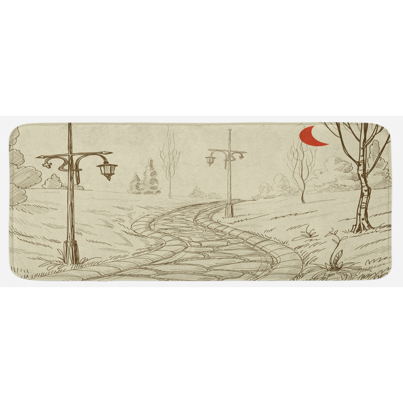 Tapis de cuisine lantern