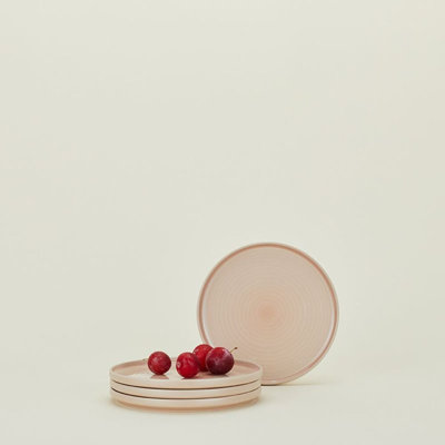 Essential Dinnerware 8.5'' Stoneware Salad Or Dessert Plate , Set of 4