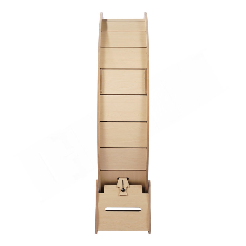 Roue d'exercice en bois pour chat 52 po avec grand tapis roulant pour chats d'intérieur