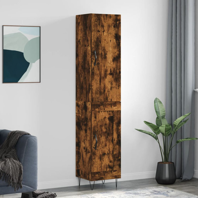34.5cm Sideboard, Smoked Oak