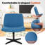 Chaise de bureau sans accoudoirs Criss-723242633
