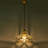 Hanging Glass Shade Ceiling Light Adjustable Height