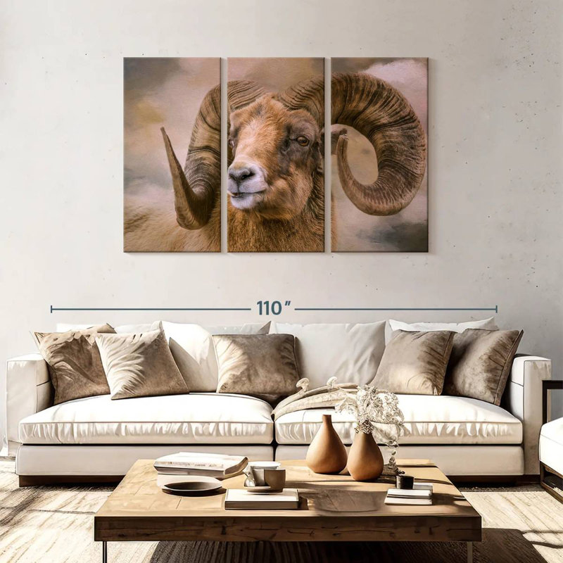 Brampt Mountain Dweller, 48" H x 74" W