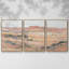 Southwest Landscape II - Toile encadrée à pièces multiples-160333861-160333865