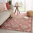 Asuncin Polyester Machine Washable Performance Rug-2089827451