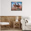 «Vastly Outnumbered Cowboys», art mural sur toile flottante noire, design par Jack Sorenson-540286921-540607122