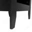Table de chevet moderne avec tiroir, tables de chevet, tables de chevet de style Mid-Century avec tablette de rangement ouverte, petites tables de chevet