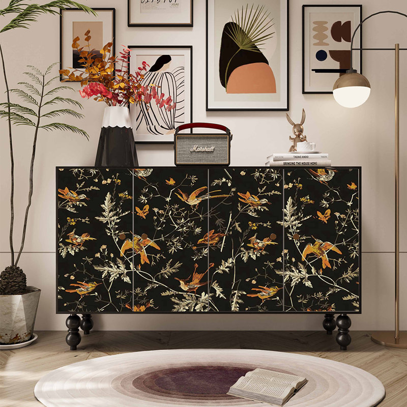 Nouvelle armoire d'entrée rétro de style chinois