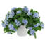 Outdoor UV Hydrangeas Arranged in Fiberstone Pot-1434378206