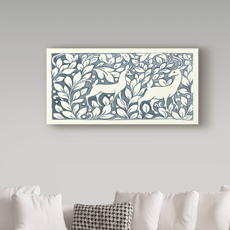 Dunja «Forest Life X», reproduction d'art sur toile, H 10 po x l 19 po