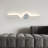 Heidamos 34.25" W Dimmable LED Flush Mounted Wall Sconce