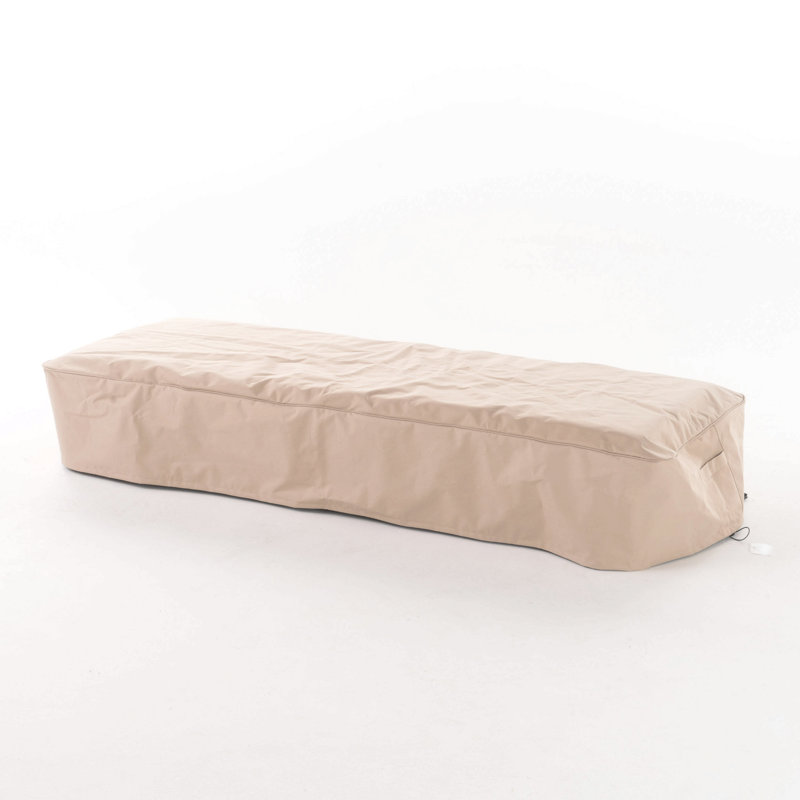 Shield Chaise Lounge Cushion, Beige