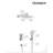 Crozet Pressure Balance Shower System with 10-Inch Rain Shower Head and 3-Spray Hand Shower (Valve Included)-114357213