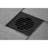 Kingston Brass Watercourse 4-Inch Square Grid Shower Drain with Hair Catcher-50264196