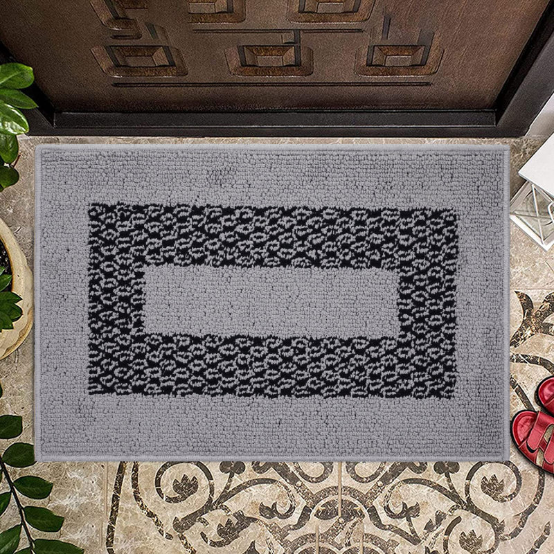 Tapis de couloir antidérapant de luxe à revêtement en caoutchouc antidérapant Home Decor, Rectangle 1 pi 8 po x 2 pi 8 po