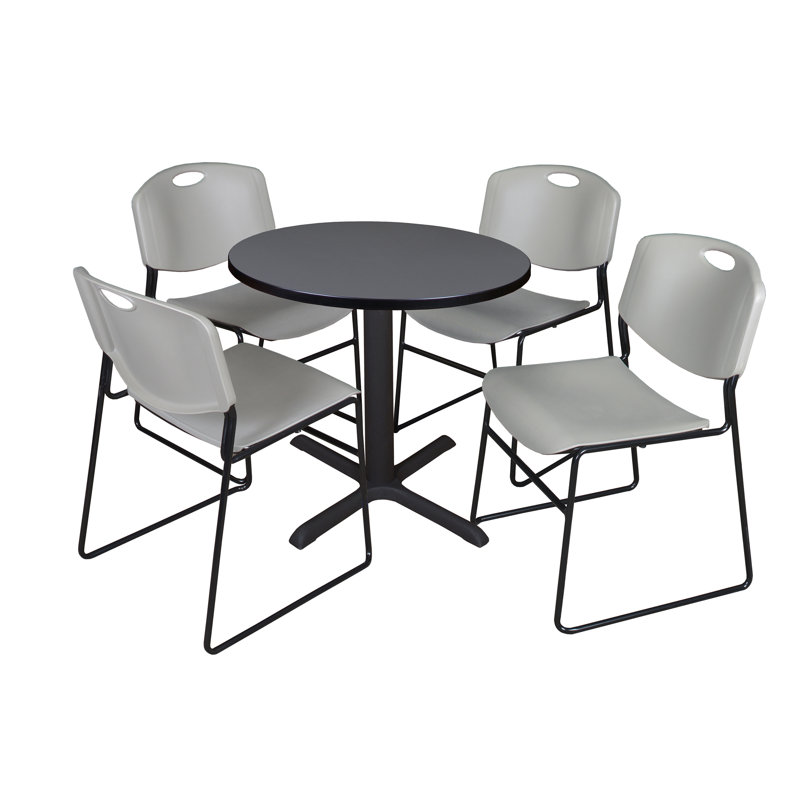 Table de salle à manger Neyland Cain, Gris