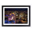 Aerial View of the Las Vegas Strip in Abstract - Picture Frame Graphic Art Print-55683041-55683042