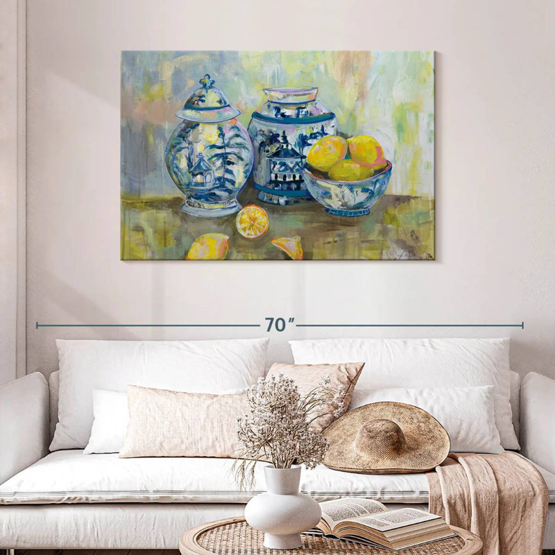 Yarlin Lemon Life, 30" H x 45" W
