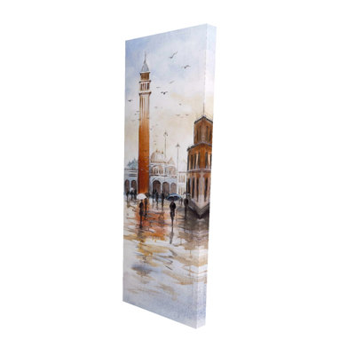 Toile de Venise Saint-Marc | Décoration de chambre à coucher paysage urbain
