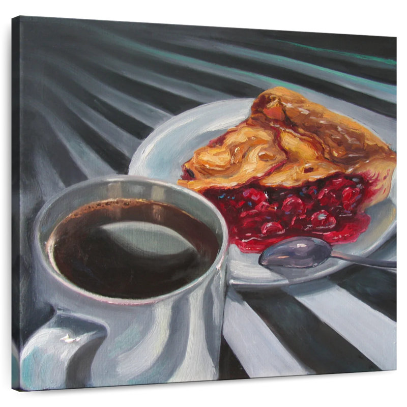 Yarlin Pie And Coffee, 16" H x 16" W