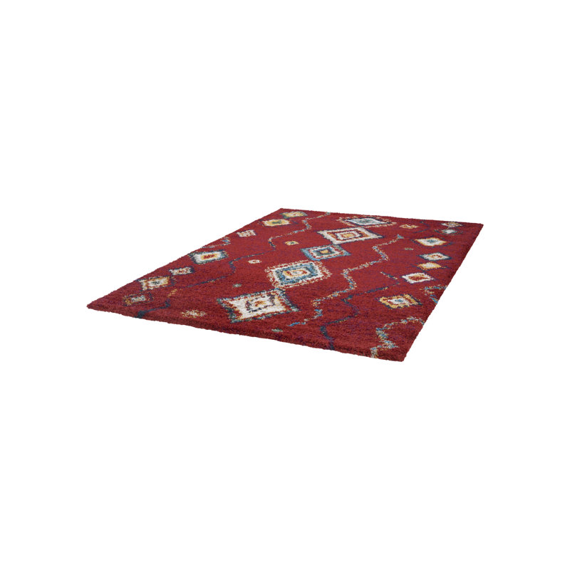 Bothwell Geometric Shag Area Rug, Rectangle 160 cm x 230 cm