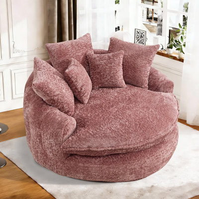 Boneless Oversized Round Sofa Chair