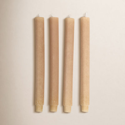 Caridad Unscented Taper Candle Set