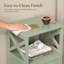 Table de chevet 2 tiroirs Marnae-1526512198-1482200988