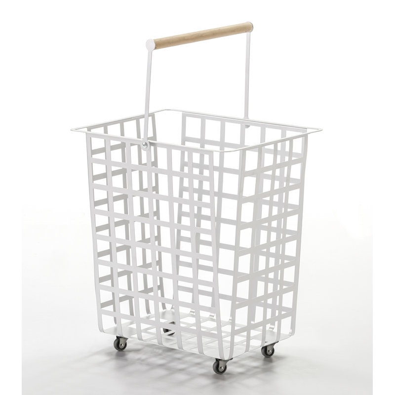 Metal General Basket, White