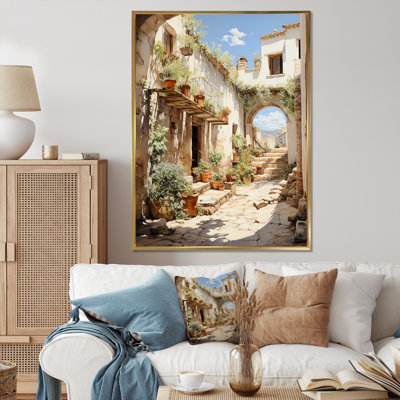 Espagne, village andalou I - reproduction