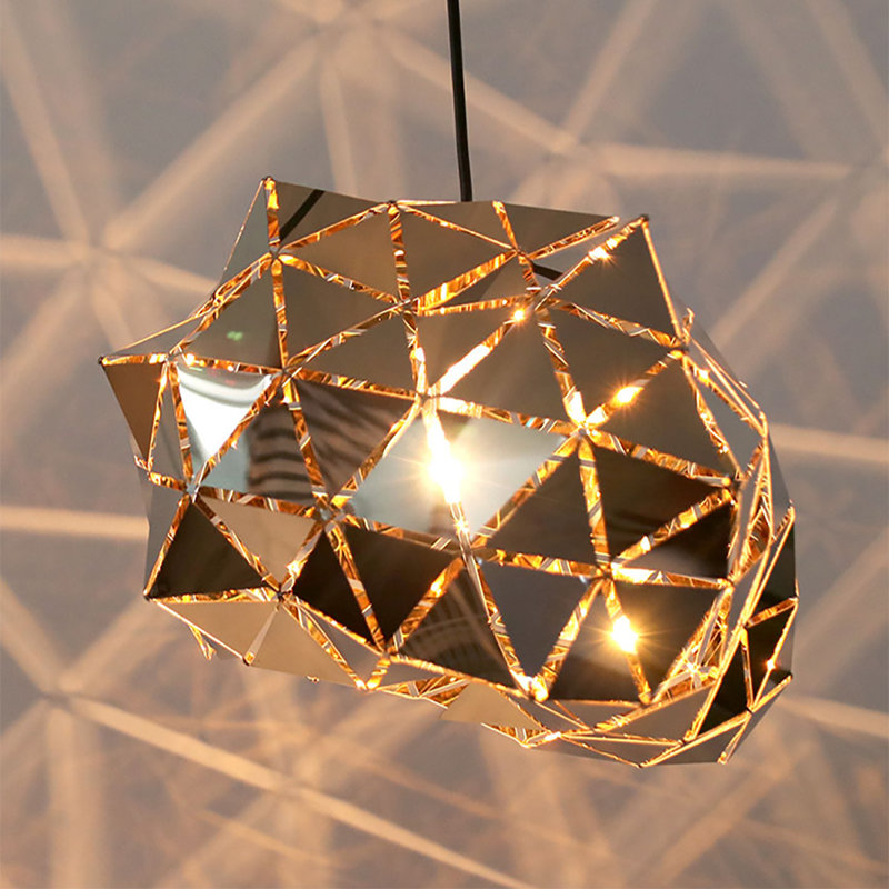 1 - Light Unique/Statement Pendant, 30cm H x 30cm W x 30cm D