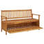 Bubba Solid Wood Outdoor Bench-1957318111