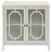 White Console Table with 2 Doors