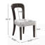 Ensemble de 2 chaises de salle à manger rembourrées-455288690-455288689